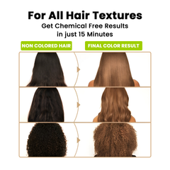 Hair Coloring and Darkening Shampoo Sachet - Light Brown | 20ml