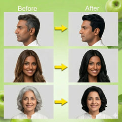 Luvvel Apple Hair Color Cream (500ml) | Ammonia Free Natural Hair Dye