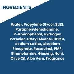 Luvvel 5-in-1 Hair Color Shampoo ingredients