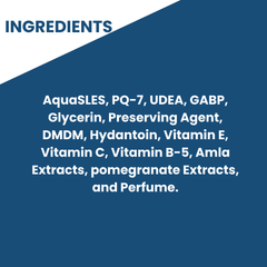 Luvvel Anti Dandruff Shampoo - Pomegranate & Reetha Extracts