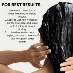 Luvvel Anti Dandruff Shampoo - Pomegranate & Reetha Extracts