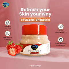 Luvvel Exfoliating Facial Scrub — Best Gentle Face Scrub