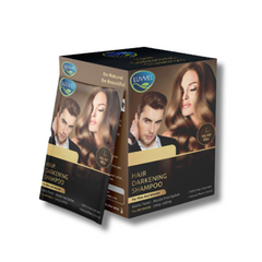 Luvvel 5-in-1 Hair Color Shampoo Sachet — Keratin & Olive Oil