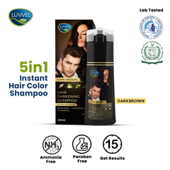 Hair Coloring and Darkening Shampoo - Dark Brown | 200ml