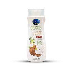 Luvvel Anti Hairfall shampoo 2 in 1 - Almond & Coconut milk